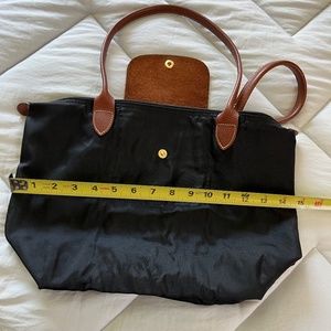 Longchamp Black Le Pliage Handbag Small-Medium